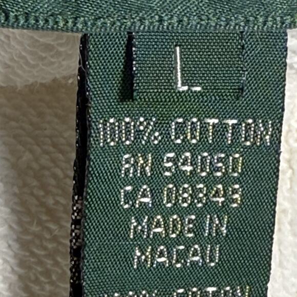 Lauren Ralph Lauren Embroidered Logo Sweatpants Size Large White Logo Joggers - Picture 6 of 7